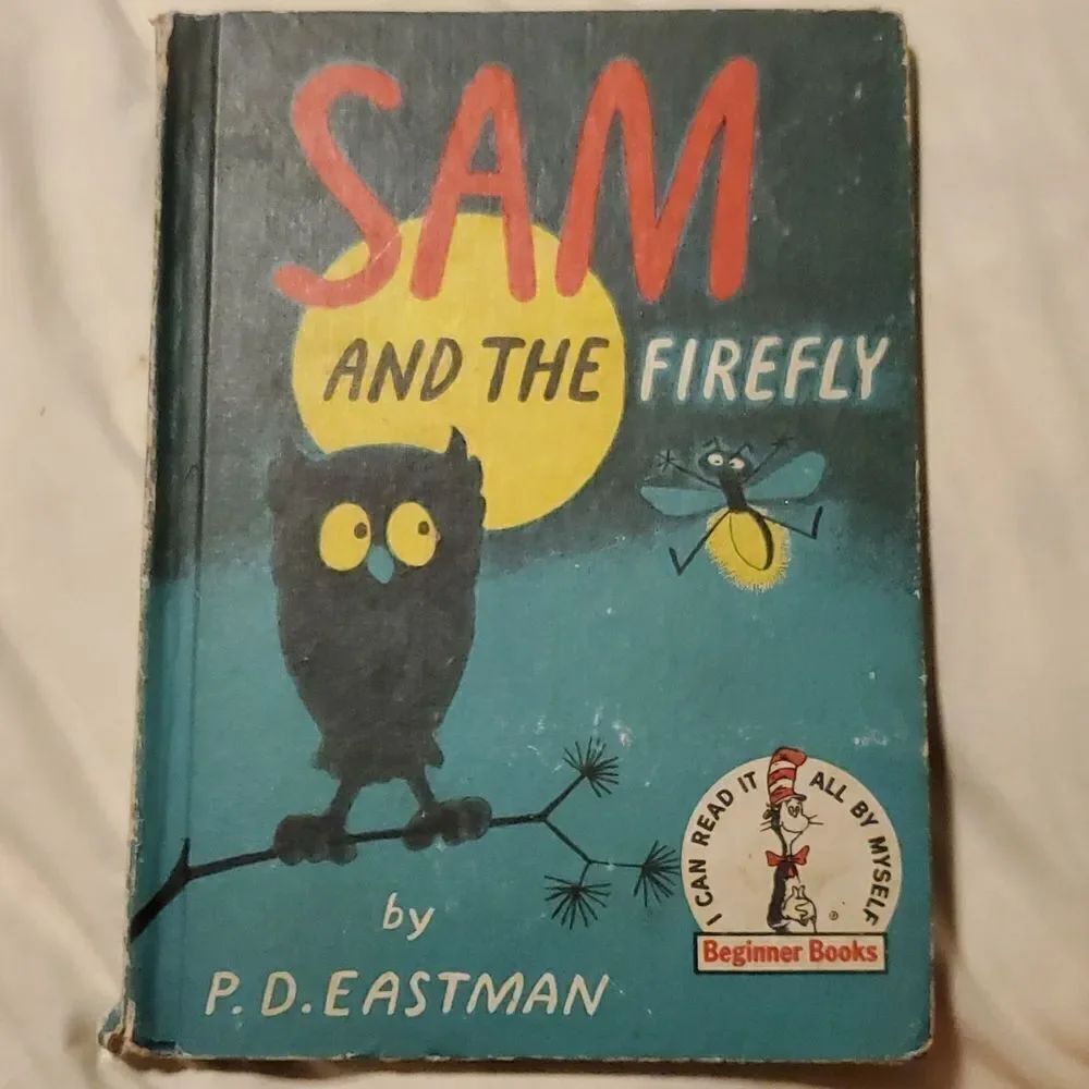 Vintage 1958 Sam and the Firefly Beginner Book by P.D. Eastman